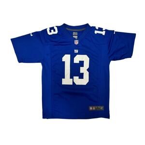 New York Giants Odell Beckham Jr. #13 Football NFL Nike Jersey Youth Sz L